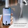 Mini Security Camera Outdoor/Indoor with Spotlight,Wifi Plug-In 2.5K/4MP HD Full-Color Night Vision Home Cam with AI Human Detection, Cloud/TF Card Storage,With 64g card view 4