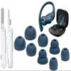 4 Pair Replacement Ear tip for Powerbeats Pro, Beats Earbuds Replacement Tips,Wireless Earphone Headphones, Silicone Earbuds Buds Set with Cleaning kit (BLUE) view 1