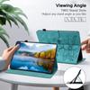 KEFBWAO Case for Amazon Fire Max 11 Tablet (13th Generation, 2023 Release), Magnetic Clasp Stand Premium PU Leather Cover with Pen Holder for Fire Max 11 Cases, Green view 4