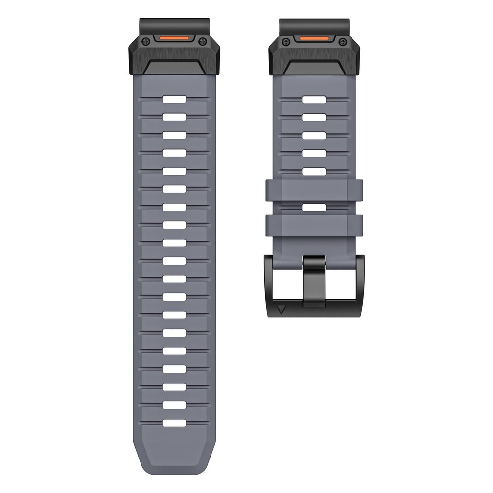 22mm/26mm Watch Band for Garmin (Fluororubber), Quick Fit 22 26 Watch Strap for Fenix 6, 7, Forerunner 965, epix Pro Gen 2, Fenix 7x Pro Sapphire Solar - Replacement for Garmin Watch Bands