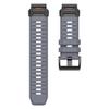 22mm/26mm Watch Band for Garmin (Fluororubber), Quick Fit 22 26 Watch Strap for Fenix 6, 7, Forerunner 965, epix Pro Gen 2, Fenix 7x Pro Sapphire Solar - Replacement for Garmin Watch Bands view 1