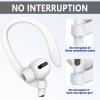 2 Pairs Ear Hooks Designed for Apple AirPods Pro 3 1, 2, 4th and Pro 2,with Cleaning Pen,Earbuds Accessories,Anti-Slip Sports Ear Hooks,Durable TPU Construction,for Running,Jogging,Cycling,Gym view 3