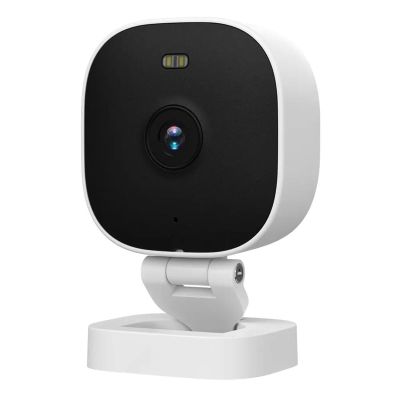 Mini Security Camera Outdoor/Indoor with Spotlight,Wifi Plug-In 2.5K/4MP HD Full-Color Night Vision Home Cam with AI Human Detection, Cloud/TF Card Storage,With 128g card
