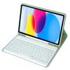 Aidashine Keyboard Case for iPad 10.2" 9th Generation 2021/ 8th Gen 2020/7th 2019, Wireless Bluetooth Keyboard with Pencil Holder,Green view 2