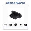 Skweawert 20 PCS Micro USB Port Anti-dust Plugs, Silicone Covers Caps Stoppers, Port Protector for PC Laptop Notebook Computers, Other Devices, 0.26 x 0.09 (LxW) view 4