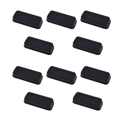 Skweawert 10 PCS DVI Port Anti-dust Plugs, Silicone Covers Caps Stoppers, Port Protector for PC Laptop Notebook Computers, 0.91 x 0.31 (LxW)