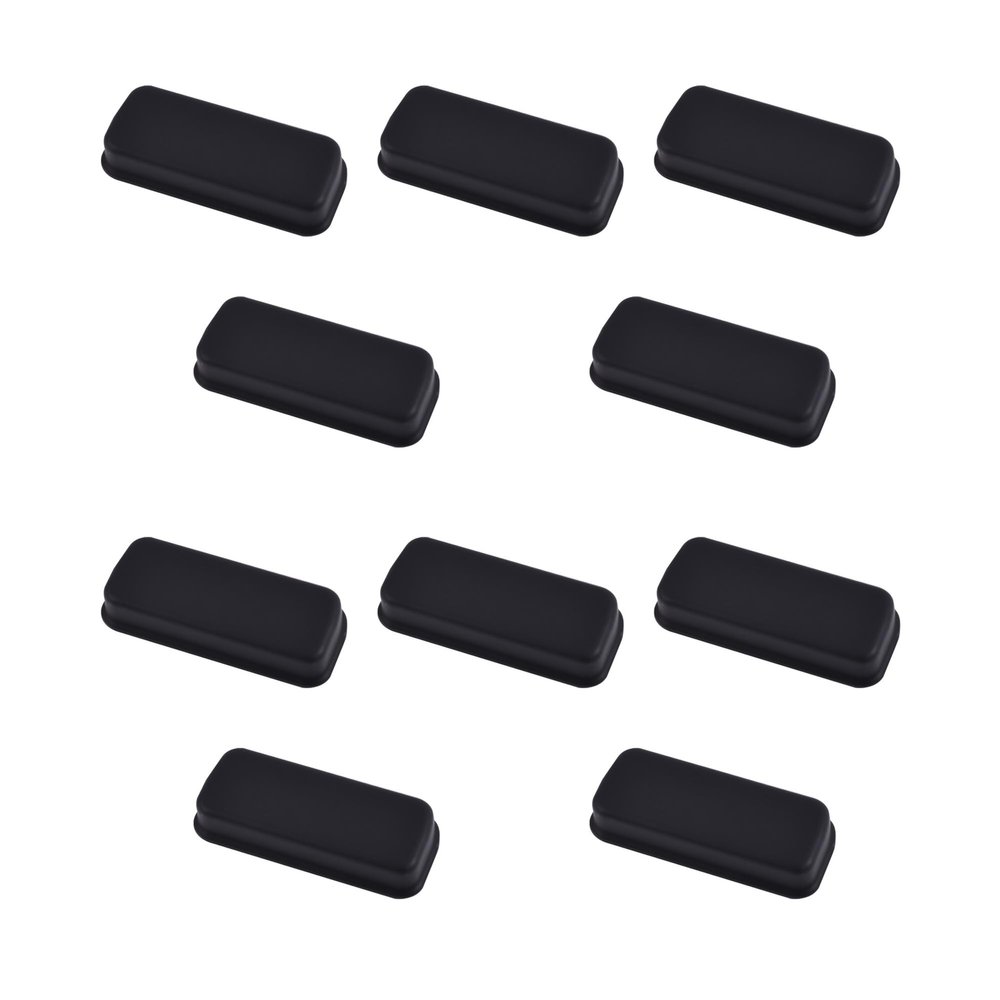 Skweawert 10 PCS DVI Port Anti-dust Plugs, Silicone Covers Caps Stoppers, Port Protector for PC Laptop Notebook Computers, 0.91 x 0.31 (LxW)