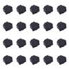 Skweawert 20 PCS RJ11 Port Anti-dust Plugs, Silicone Covers Caps Stoppers, Port Protector for End Computer Digital Socket Printer, 0.37 x 0.3 (LxW) view 1
