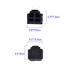 Skweawert 20 PCS RJ11 Port Anti-dust Plugs, Silicone Covers Caps Stoppers, Port Protector for End Computer Digital Socket Printer, 0.37 x 0.3 (LxW) view 2
