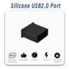 Skweawert 10 PCS USB2.0 Port Anti-dust Plugs, PE Covers Caps Stoppers, Port Protector for PC Computer Laptop Router Network Hub or Other Standard USB 2.0, 0.51 x 0.2 (LxW) view 4