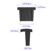 Skweawert 20 PCS Mini USB Port Anti-dust Plugs, Silicone Covers Caps Stoppers, Port Protector for PC Laptop Notebook Computers, 0.28 x 0.08 (LxW) view 2