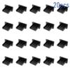 Skweawert 20 PCS Mini USB Port Anti-dust Plugs, Silicone Covers Caps Stoppers, Port Protector for PC Laptop Notebook Computers, 0.28 x 0.08 (LxW) view 3