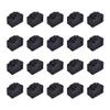 Skweawert 20 PCS RJ45 Port Anti-dust Plugs, Silicone Covers Caps Stoppers, Port Protector for TV,Computer, Other Devices, 0.47 x 0.33 (LxW) view 1