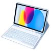 Aidashine Keyboard Case for iPad 10.2" 9th Generation 2021/ 8th Gen 2020/7th 2019, Wireless Bluetooth Keyboard with Pencil Holder,Blue view 2