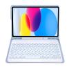 Aidashine Keyboard Case for iPad 10.2" 9th Generation 2021/ 8th Gen 2020/7th 2019, Wireless Bluetooth Keyboard with Pencil Holder,Blue view 3