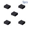 Skweawert 5 PCS USB2.0 Port Anti-dust Plugs, PE Covers Caps Stoppers, Port Protector for PC Computer Laptop Router Network Hub or Other Standard USB 2.0, 0.51 x 0.2 (LxW) view 3