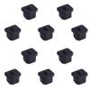 Skweawert 10 PCS USB-B Port Anti-dust Plugs, Silicone Covers Caps Stoppers, Port Protector for Printer, Fax, Scanner, 0.31 x 0.29 (LxW) view 1