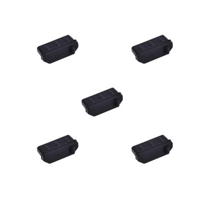 Skweawert 5 PCS HDMI Port Anti-dust Plugs, Silicone Covers Caps Stoppers, Port Protector for TV, Computer, Other Devices, 0.51 x 0.19 (LxW)