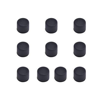Skweawert 10 PCS RCA Port Anti-dust Plugs, Silicone Covers Caps Stoppers, Port Protector for Desktops Amplifiers DVD TV etc, ID; 0.31"