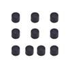 Skweawert 10 PCS RCA Port Anti-dust Plugs, Silicone Covers Caps Stoppers, Port Protector for Desktops Amplifiers DVD TV etc, ID; 0.31" view 1