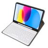 Aidashine Keyboard Case for iPad 10th Generation(10.9",2022)-Keyboard Case with Pencil Holder,Detachable Bluetooth Keyboard,Rose Gold view 3