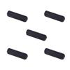 Skweawert 5 PCS LPT Port Anti-dust Plugs, Silicone Covers Caps Stoppers, Port Protector for PC Laptop Notebook Computers,Black view 1