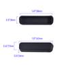 Skweawert 5 PCS LPT Port Anti-dust Plugs, Silicone Covers Caps Stoppers, Port Protector for PC Laptop Notebook Computers,Black view 2
