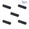 Skweawert 5 PCS LPT Port Anti-dust Plugs, Silicone Covers Caps Stoppers, Port Protector for PC Laptop Notebook Computers,Black view 3