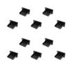 Skweawert 10 PCS Mini USB Port Anti-dust Plugs, Silicone Covers Caps Stoppers, Port Protector for PC Laptop Notebook Computers, 0.28 x 0.08 (LxW) view 1