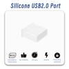 Skweawert 10 PCS USB2.0 Port Anti-dust Plugs, PE Covers Caps Stoppers, Port Protector for PC Computer Laptop Router Network Hub or Other Standard USB 2.0, 0.51 x 0.2 (LxW) view 4