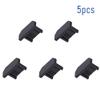 Skweawert 5 PCS Micro USB Port Anti-dust Plugs, Silicone Covers Caps Stoppers, Port Protector for PC Laptop Notebook Computers, Other Devices, 0.26 x 0.09 (LxW) view 3
