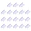 Skweawert 20 PCS Micro USB Port Anti-dust Plugs, Silicone Covers Caps Stoppers, Port Protector for PC Laptop Notebook Computers, Other Devices, 0.26 x 0.09 (LxW) view 1