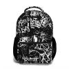 FHSUISN Funny Graffiti Art Backpack, Laptop Backpack with Multiple Pockets for Adult Hiking Travel Work 17 Inch view 1