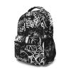 FHSUISN Funny Graffiti Art Backpack, Laptop Backpack with Multiple Pockets for Adult Hiking Travel Work 17 Inch view 2