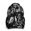 FHSUISN Funny Graffiti Art Backpack, Laptop Backpack with Multiple Pockets for Adult Hiking Travel Work 17 Inch view 3