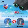 Dicoria Hans 10x25 Compact Binoculars for Adults Kids, Small Binoculars for Cruise, Bird Watching, Travel, Theatre and Concerts view 3