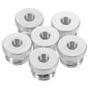 Gadpiparty 6pcs Aluminum Alloy Camera Conversion Screw Nut 1/4 to 5/8 Thread Adapter for Tripod and Gradienter view 1