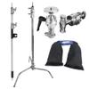 Kupo 40" C-Stand Overhead Shooting Kit 3, Professional Overhead Rig with Steel Baby Boom for Photography and Video Flat Lay Tabletop and Product Shooting with Stable Sliding Leg Support (KS708212) view 1