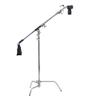 Kupo 40" C-Stand Overhead Shooting Kit 3, Professional Overhead Rig with Steel Baby Boom for Photography and Video Flat Lay Tabletop and Product Shooting with Stable Sliding Leg Support (KS708212) view 2