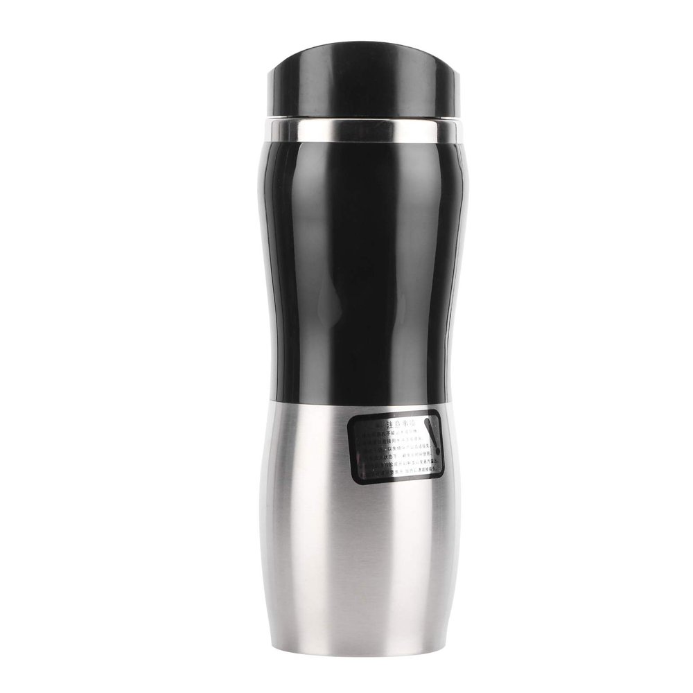 aqxreight Portable 304 Stainless Steel Electric Heating Cup 400ML Auto Car Mug Bottle Heating Boiling Water 100  Drive (DC24V), aqxreighteb7rv3kyzp-12