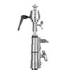 Kupo Heavy-Duty 3/8"-16 Male to TVMP Swivel Adapter with 38mm Ball Head, Large Locking Handle and Dual Baby and Junior Compatibility (KG402612) view 3