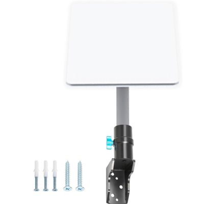 LiebeWH Short Wall Mount Kit Stainless Steel Satellite Pole Mount with Adapter for Variety of Different Scenarios, LiebeWHgtre4cx0kf