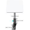 LiebeWH Short Wall Mount Kit Stainless Steel Satellite Pole Mount with Adapter for Variety of Different Scenarios, LiebeWHgtre4cx0kf view 2