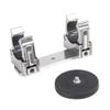 Kupo Universal Single LED Tube Holder with Magnet for T-12 LED Tubes 38-42mm Magnetic Mount with Rubber Pads and Spring Clamps (KG304112) view 1