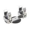 Kupo Universal Single LED Tube Holder with Magnet for T-12 LED Tubes 38-42mm Magnetic Mount with Rubber Pads and Spring Clamps (KG304112) view 2