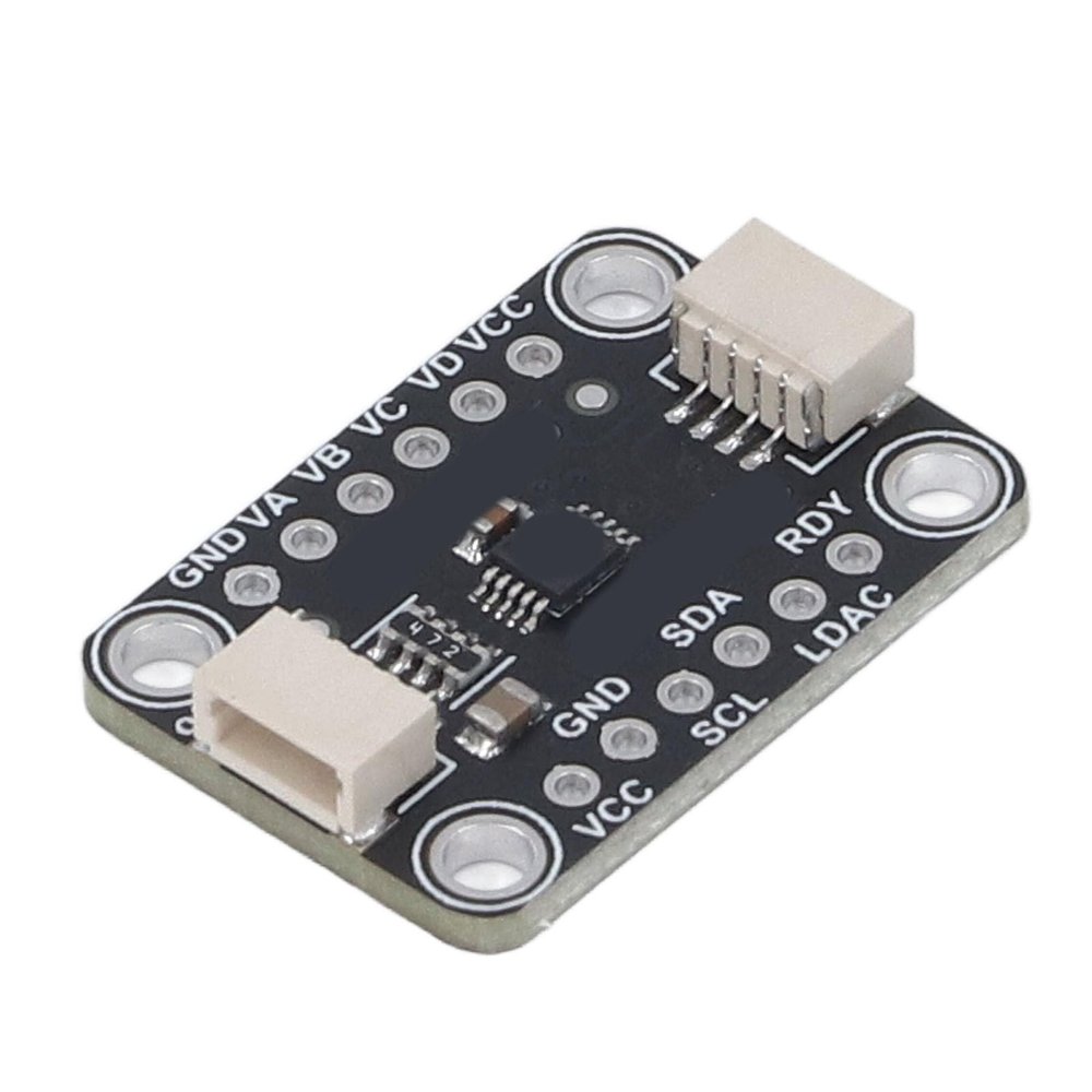 4 Way Digital to Analog Converter Module Quad DAC Board MCP4728 with EEPROM for Stemma QT Qwiic 12 Bit Single Power Supply Fast Stabilization Time
