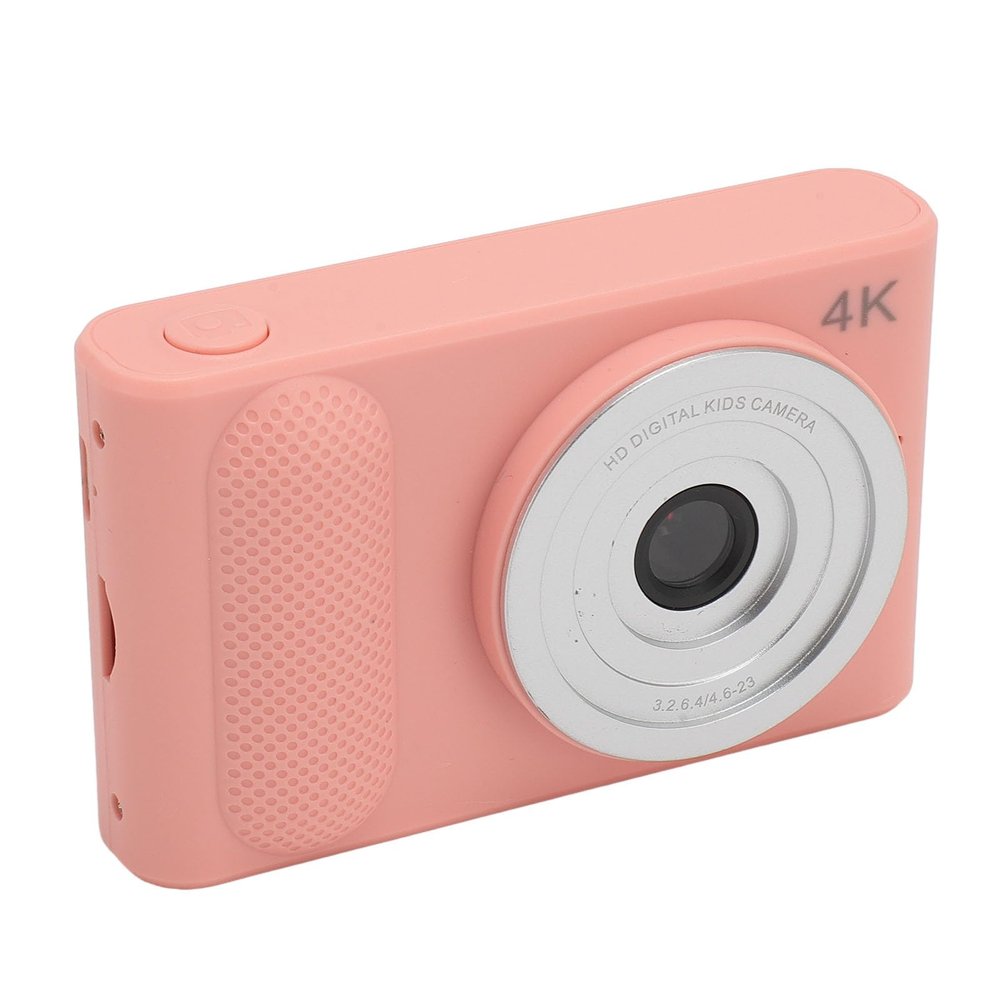 Pongnas Micro SLR Camera, Autofocus Digital Camera Electronic Image Stabilization 16x Digital Zoom 48MP HD for Travel (Roseate)