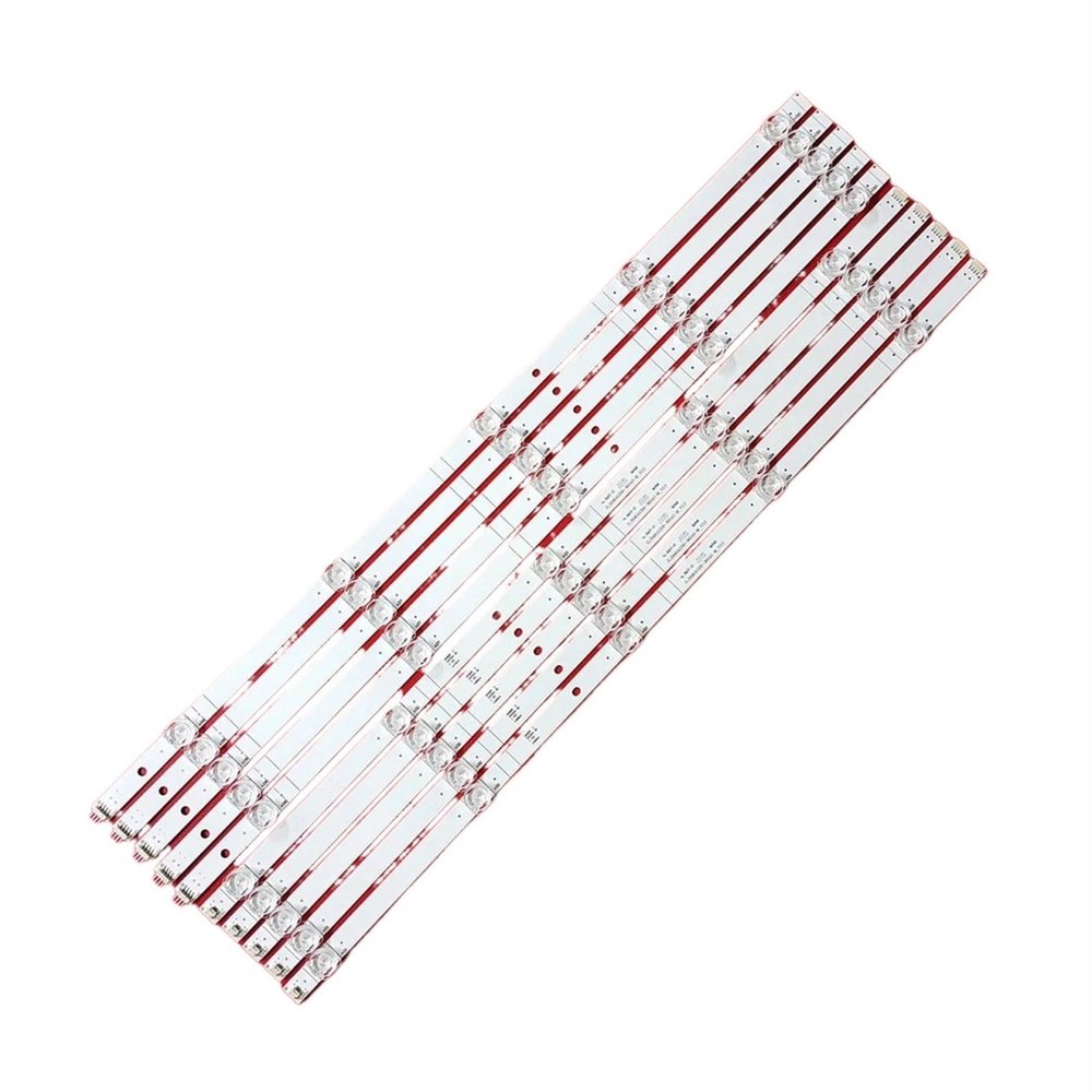 LTHKLMSQ LED Backlioght strip JL.D580A1330-365AS-M_V02 Fit for Hisense H58AE6100 H58A6100 H58AE6000 H58AE6100UK 58R6E 58H6550E HZ58A55, 10Pcs 1set