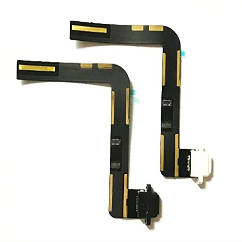 10Pcs USB Charging Flex Cable Ribbon for IPad 7 7th 10.2 inch 2019 A2197 A2198 A2200 Charger Connector Plug Port Dock (Black)