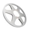Sound Tape Pickup Reel, Opening Machine Part 1/4 10.5 Inch Empty Tape Reel Aluminum Alloy for Reel to Reel Tape Player (Silver) view 1